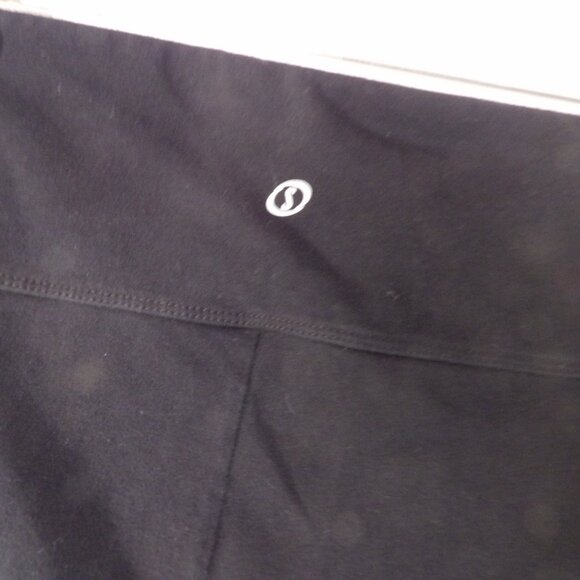 Spalding Black Yoga Capri Pants Sz 1X - Picture 5 of 6